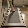 Kitchen Floor Mat Absorbent Non-slip Carpet Diatom Mud Long Foot Mats Minimalist Style Home Decoration Rug for Bathroom 주방 카펫 1