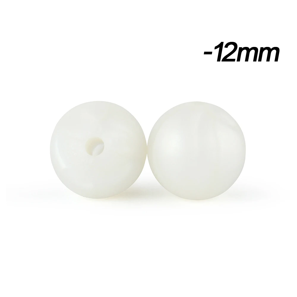 Silicone Beads for DIY Jewelry and Crafting - BPA Free, 12mm Round - Assorted Quantities