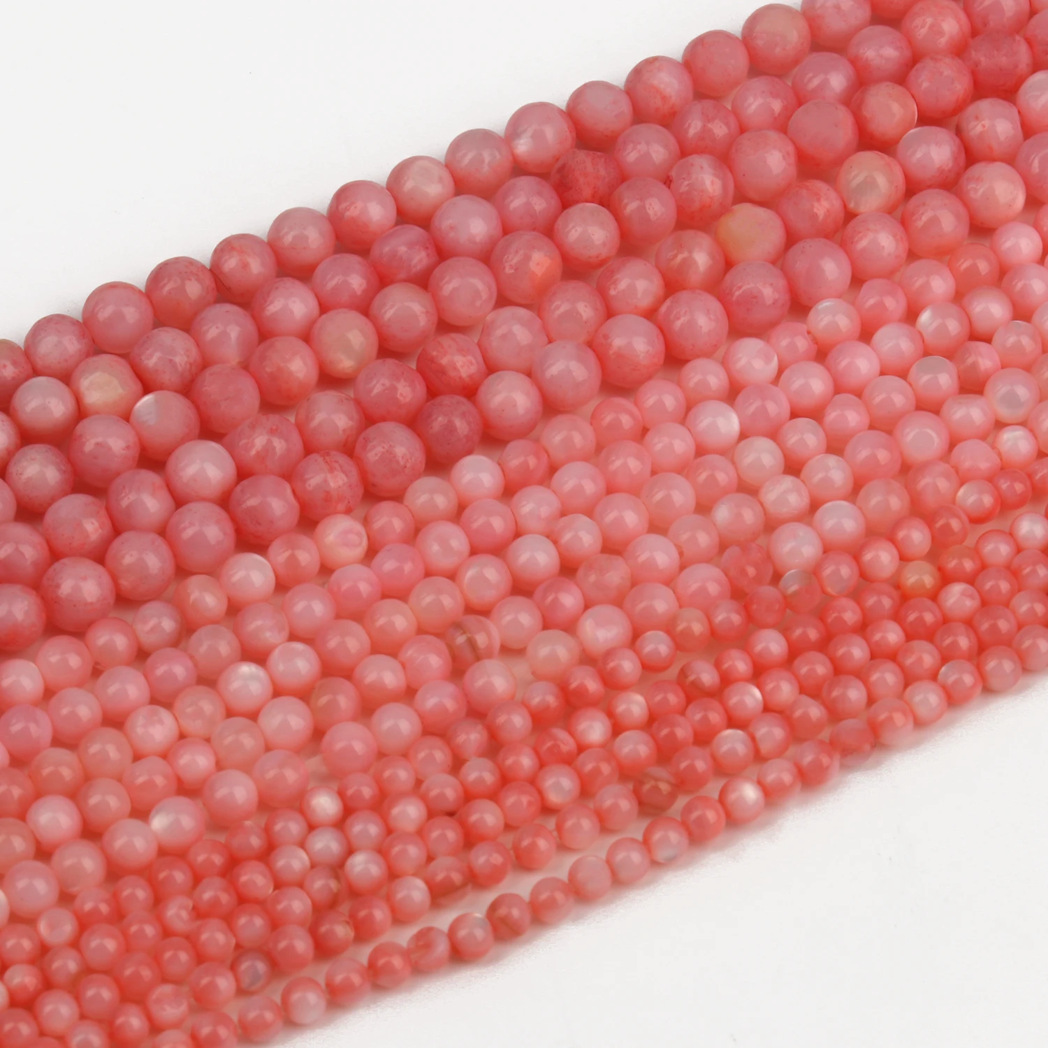 Vibrant Natural Freshwater Shell Beads