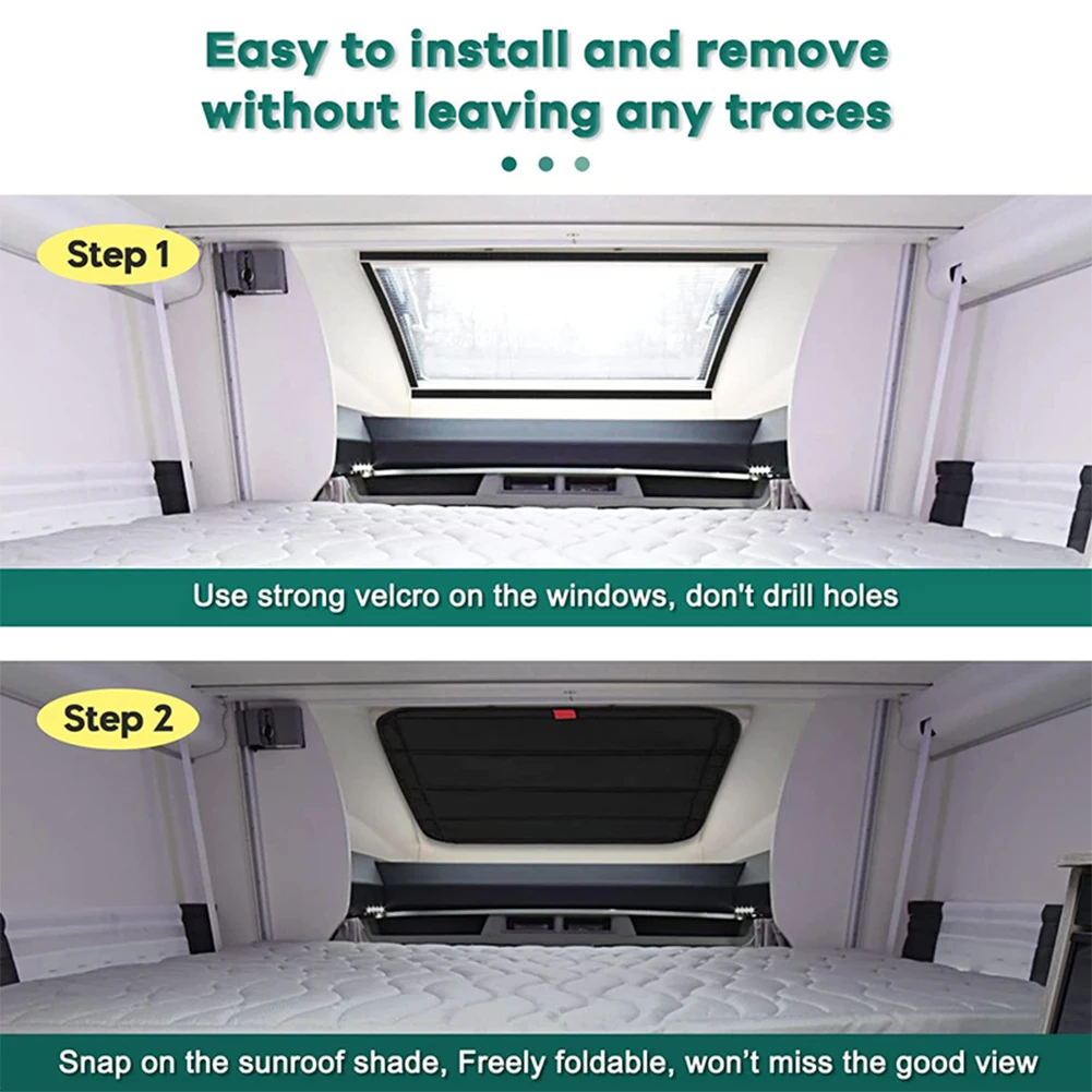 thumbnail image 2 of RV Skylight Sunshade Foldable RV Roof Aluminum Film 2 of 9