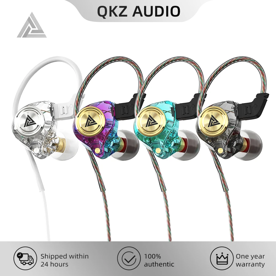 Original QKZ AK3 Wired Headphones Headphones With Microphone Noise Reduction Headset for Phone Stereo Cheap Bass Handsfree Sale 2