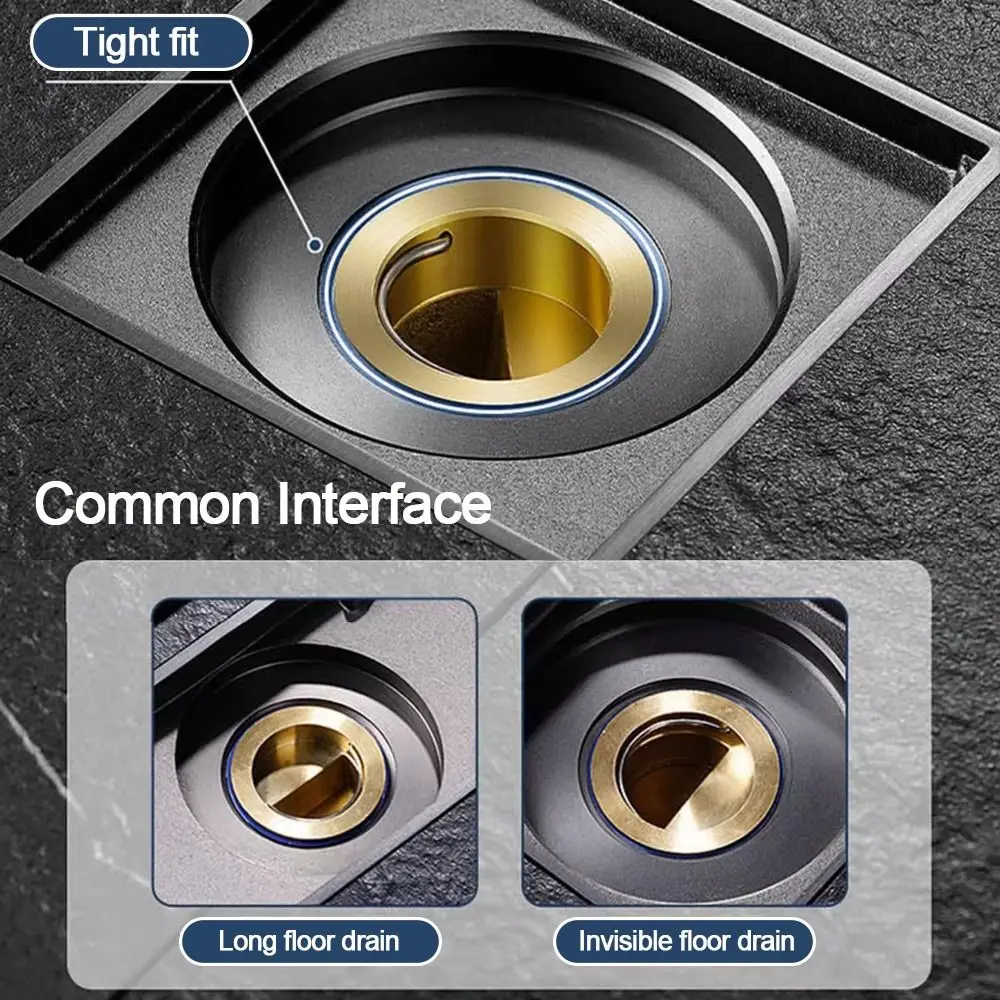 Description Picture 6 of itemLarge Panel Self-Closing Anti-odor Floor Drain Core Toilet Sewer Shower Drain Insect Proof Floor Strainer Cover