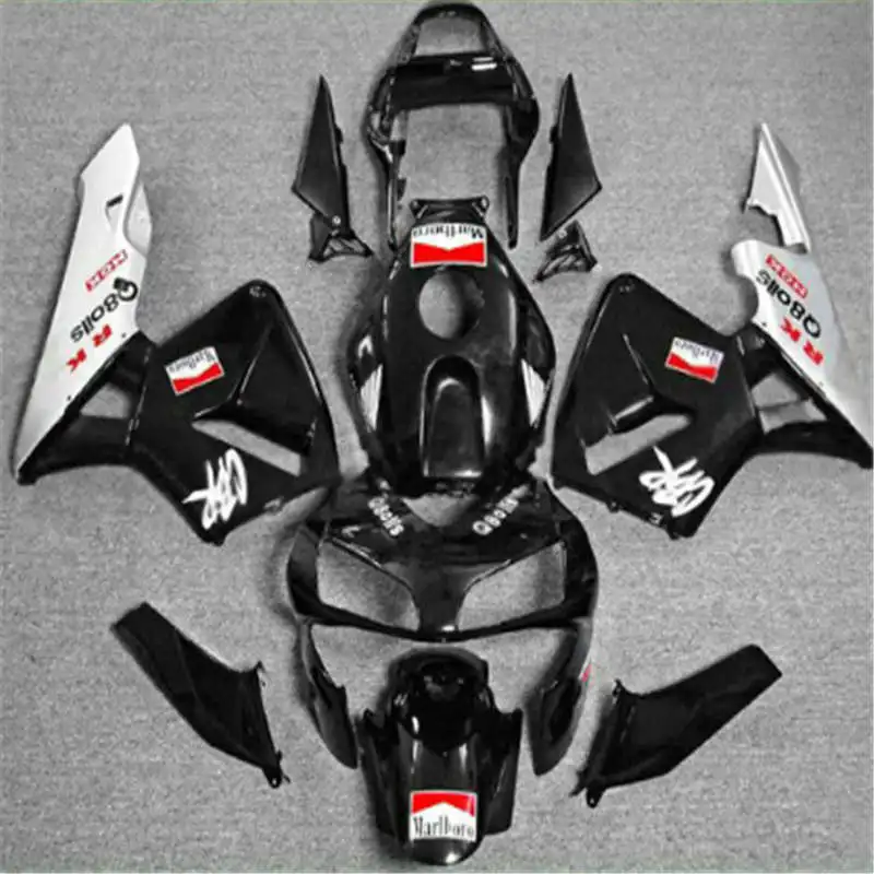 

H-Качественные комплекты обтекателей для CBR600RR 03 04 F5 CBR 600RR 03-04 CBR600 RR 2003 2004 Обтекатели для черного, белого, оранжевого цветов