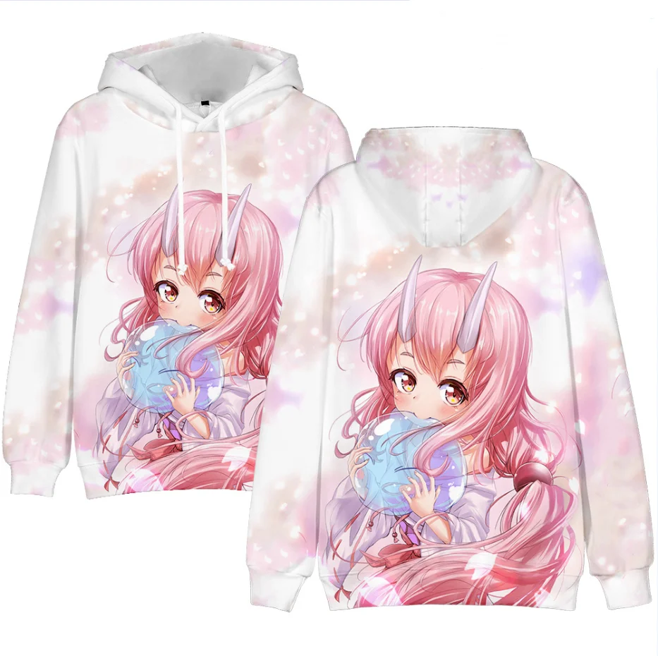 

Hoodies That Time I Got Reincarnated As A Slime Rimuru Tempest Hoodies Men Women Casual Sweatshirt Japanese Cartoon 3D Hoodies