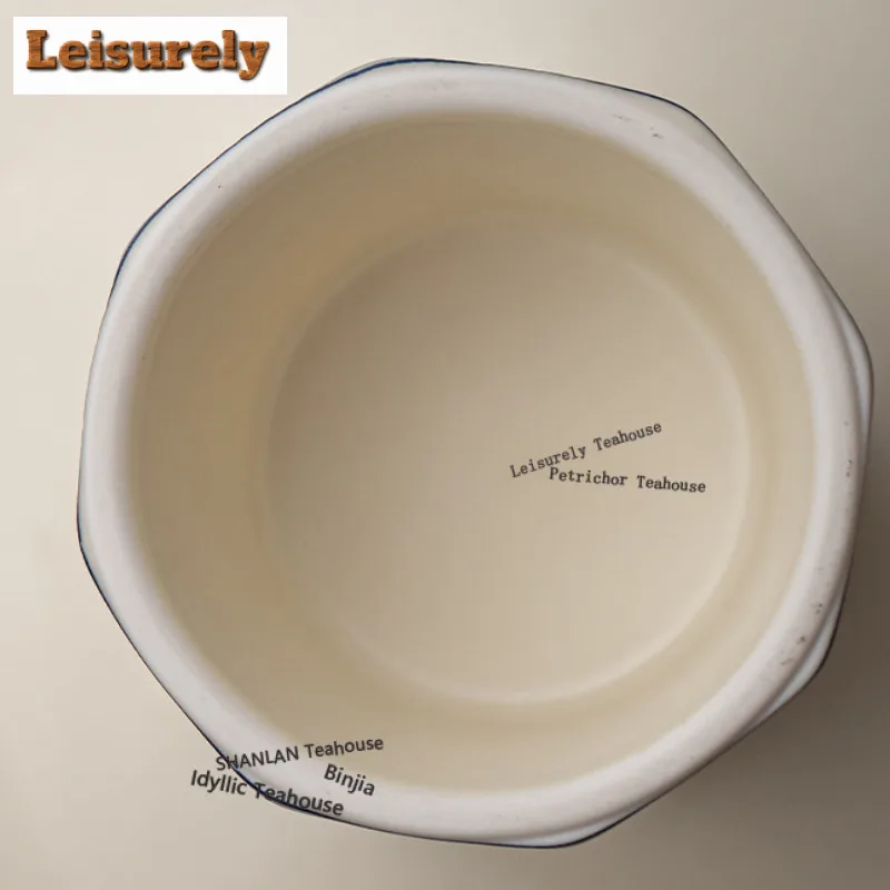 Ru Kiln Doucai Fruit Dishes Vintage Pastry Plate Dessert Candy Dish Household Sharing Plate Chinese Tea Set Supplies Ornaments