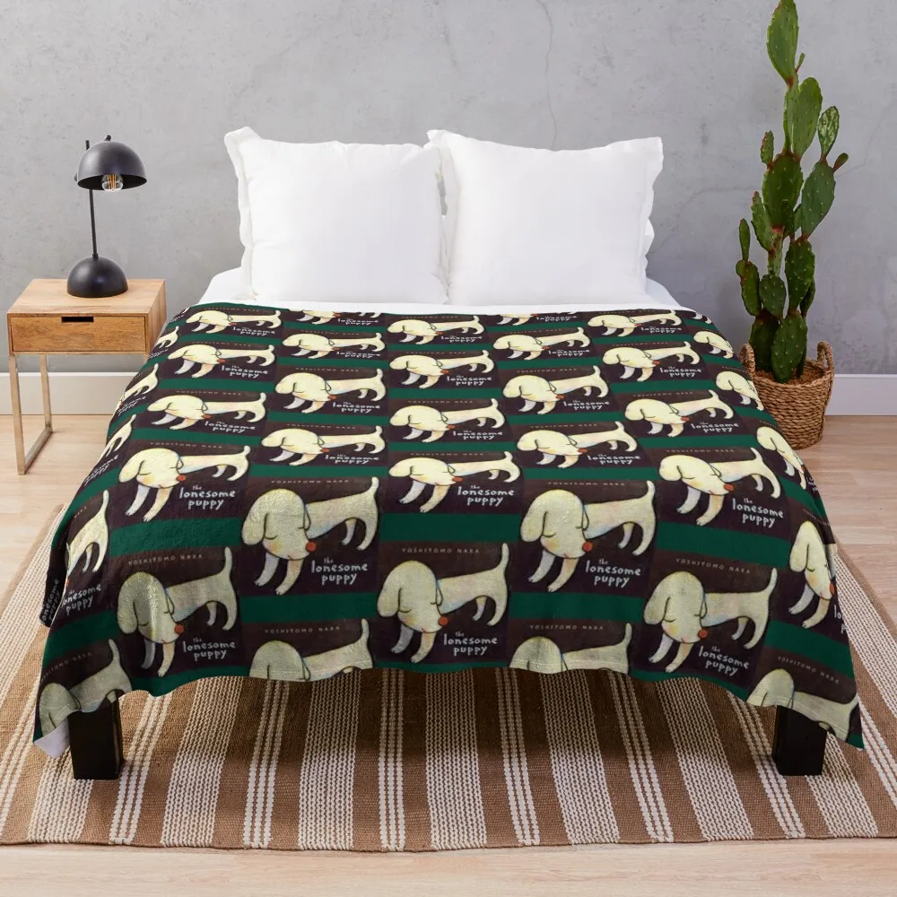 

the puppy Cap Throw Blanket Retros Furry heavy to sleep Kid'S Blankets