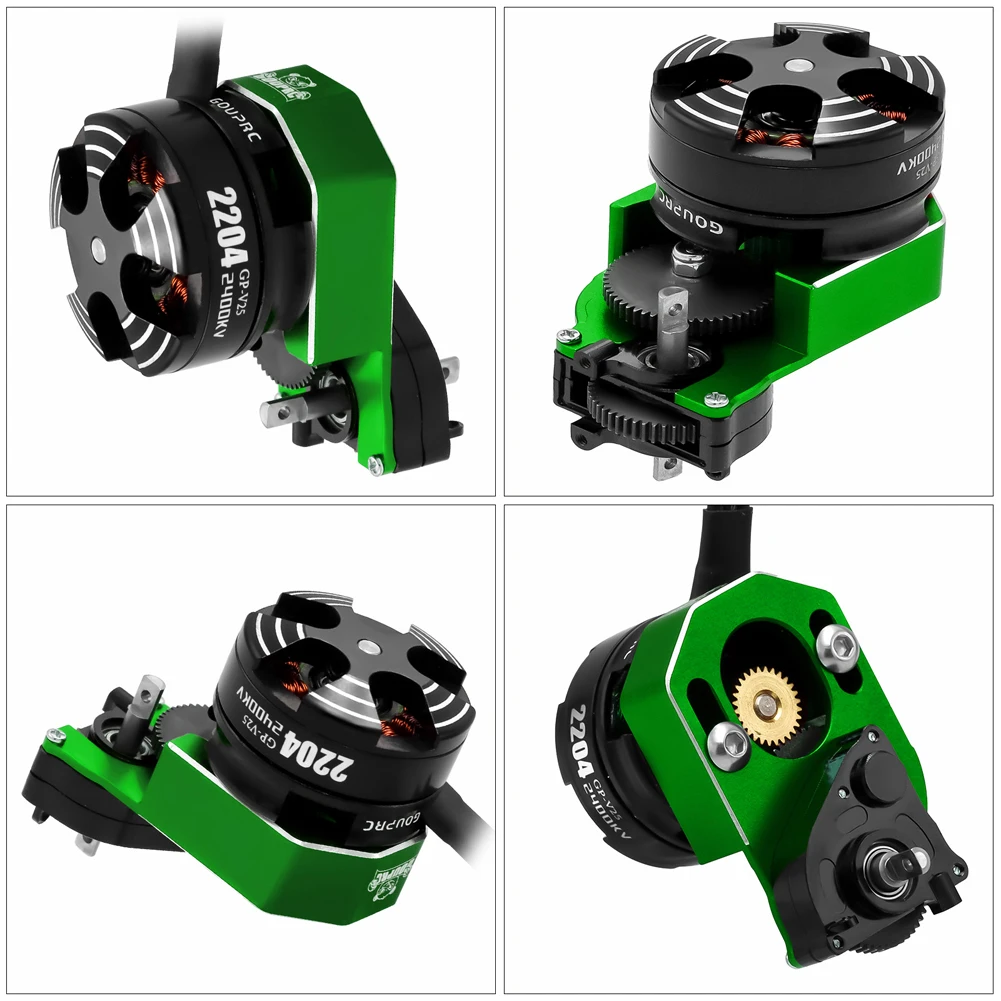 Moteur Brushless Outrunner 2204 2400KV + ESC 30A pour SCX24 RC Crawler 1/24