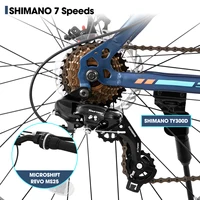 Hiland-Vélo de montagne Fat Opathy pour enfants, vélo de plage pour enfants, frein à disque pour touristes, Shimano, 7 vitesses, 5 ans et plus, 20 pouces 4