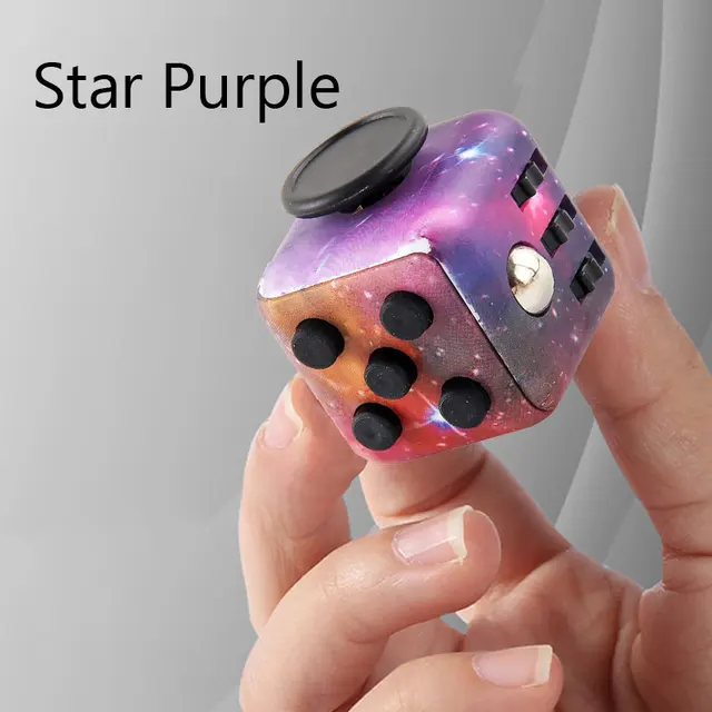 Autism Toys Therapy Dice Anxiety And Stress Relief Fidget Toys Anti Stress Decompression Sensory Kids Toy Office Desk Spinner 4