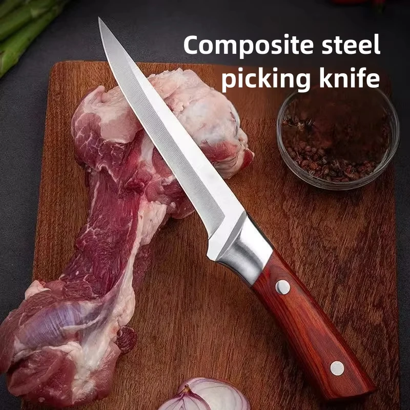 Meat Butcher Knives Multi-purpose Bone Thick Bone Knife Kitchen Boning Handmade Forged Srbian Chef Special Knife