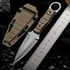 High quality AUS-8 steel fixed blade, straight outdoor knife, wilderness survival knife, G10 handle men's small knife 1