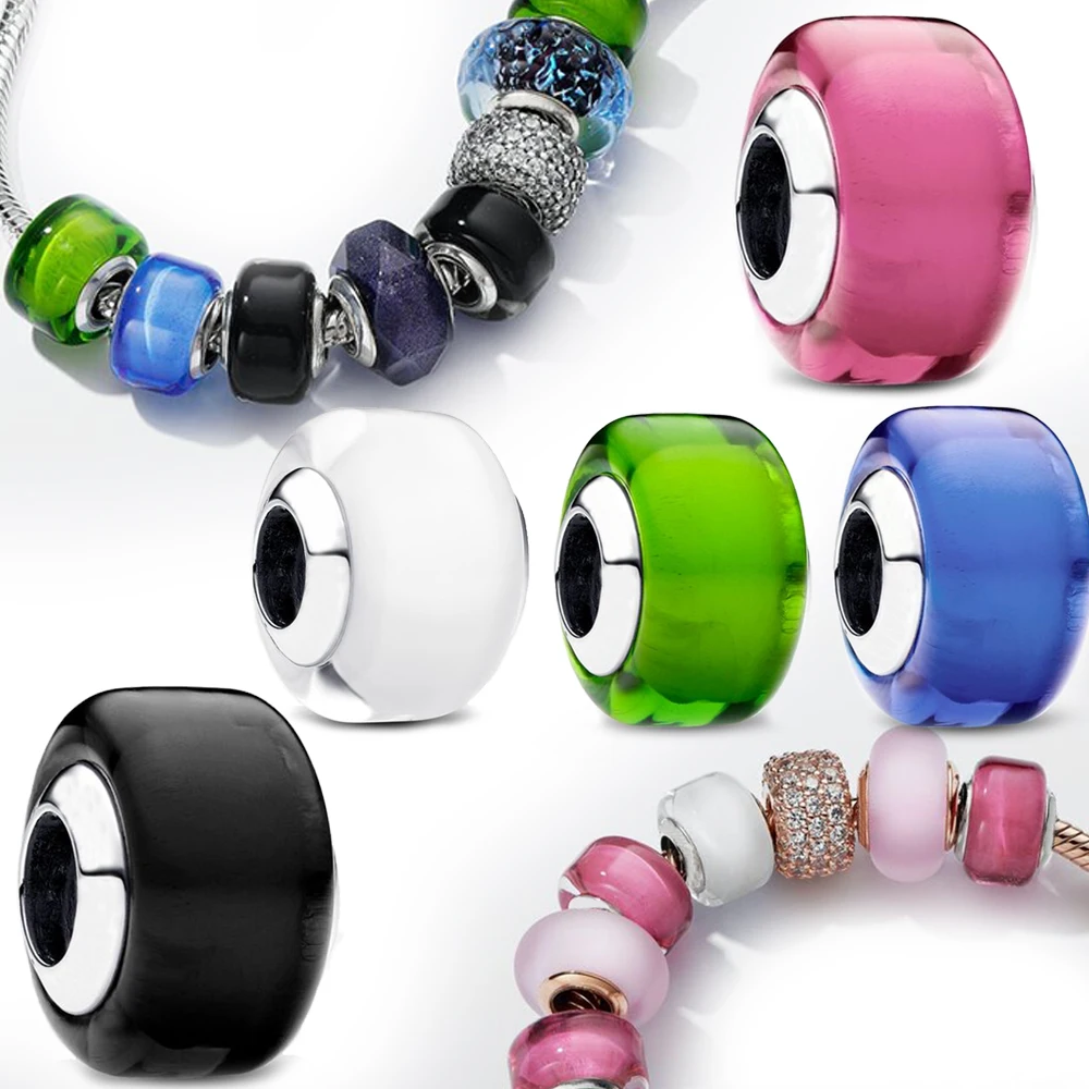 

Женское ожерелье из серебра 925 пробы, с муранским стеклом