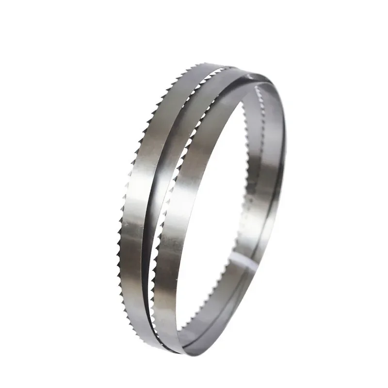 

Полотна ленточной пилы 2000 мм, режущая кость и мясо 2000*19*0,56 мм * 4 Tpi 2000*19 мм