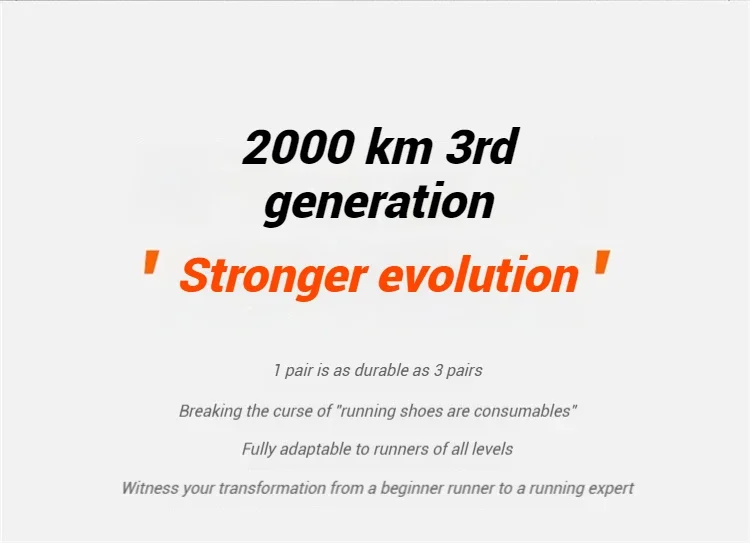 Xtep 2000km 3.0 Running Shoes breathable design