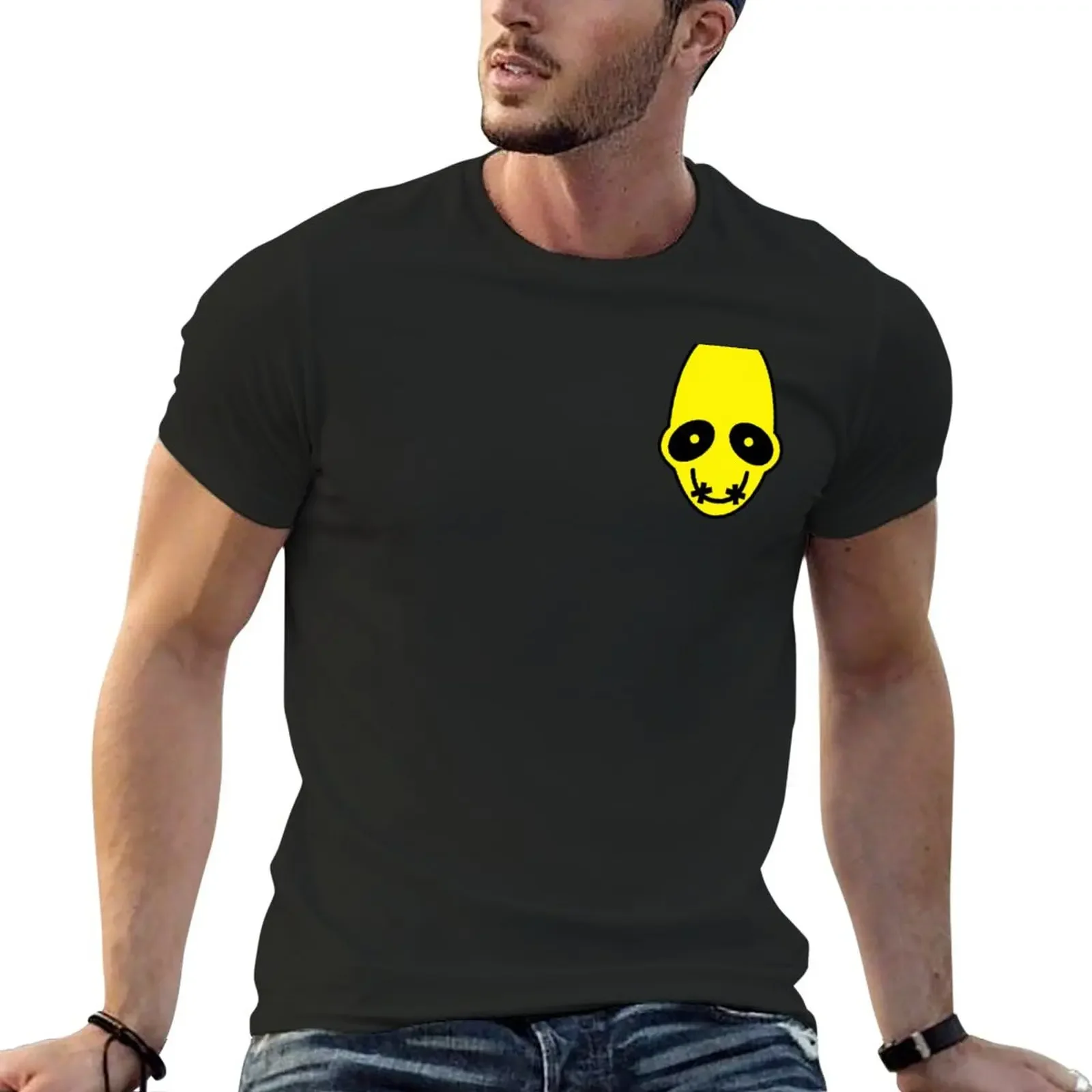 Oddworld Happy T-Shirt Abbigliamento Estetico Taglie Forti Magliette Sublime Per Uomo Graphic