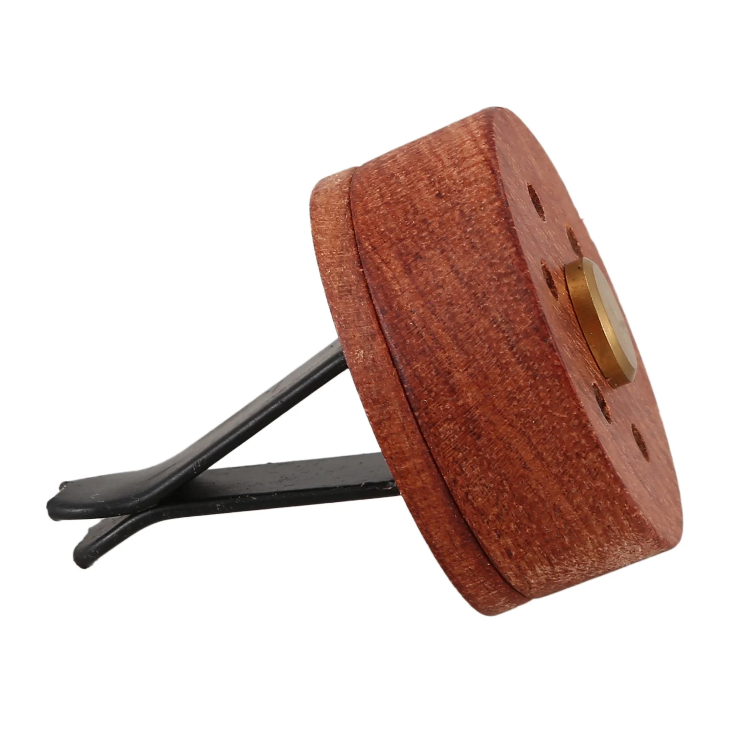 Essential Oil Diffuser For Car With Vent Clip, Wooden Stainless Steel Lava Stone Aromatherapy Diffuser Locket Mini Air