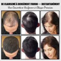 Adglamful Fibers capillaires (15g) – Volume instantané 10sec, applicateur en spray pour cheveux clairsemés |   Couverture invisible et uniforme 5