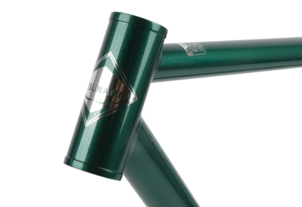 700C Fixed Gear Bicycle Frameset 50/52/55cm Racing Track Fixie