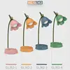 Rechargeable LED Table Lamp Adjustable Goose Shin Touch 3-speed Dimming Kids Reading Eye Care Indoor Decorative Night Lamp Gifts 4