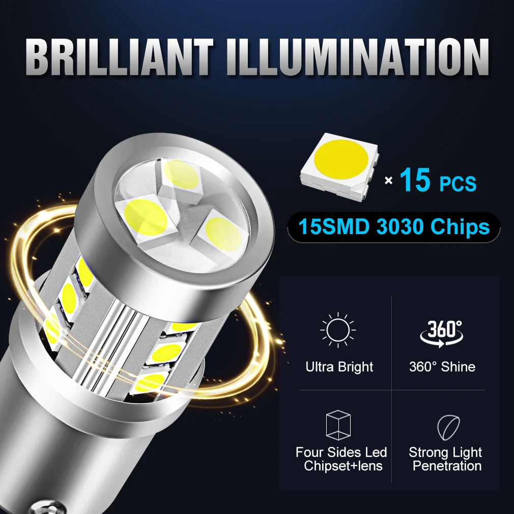T20 7440 7443 W21W W21 5W T25 3156 3157 P21W led 1156 BA15S BAU15S 1157 BAY15D PY21W Led  P21 5W 12V ڵ ȣ