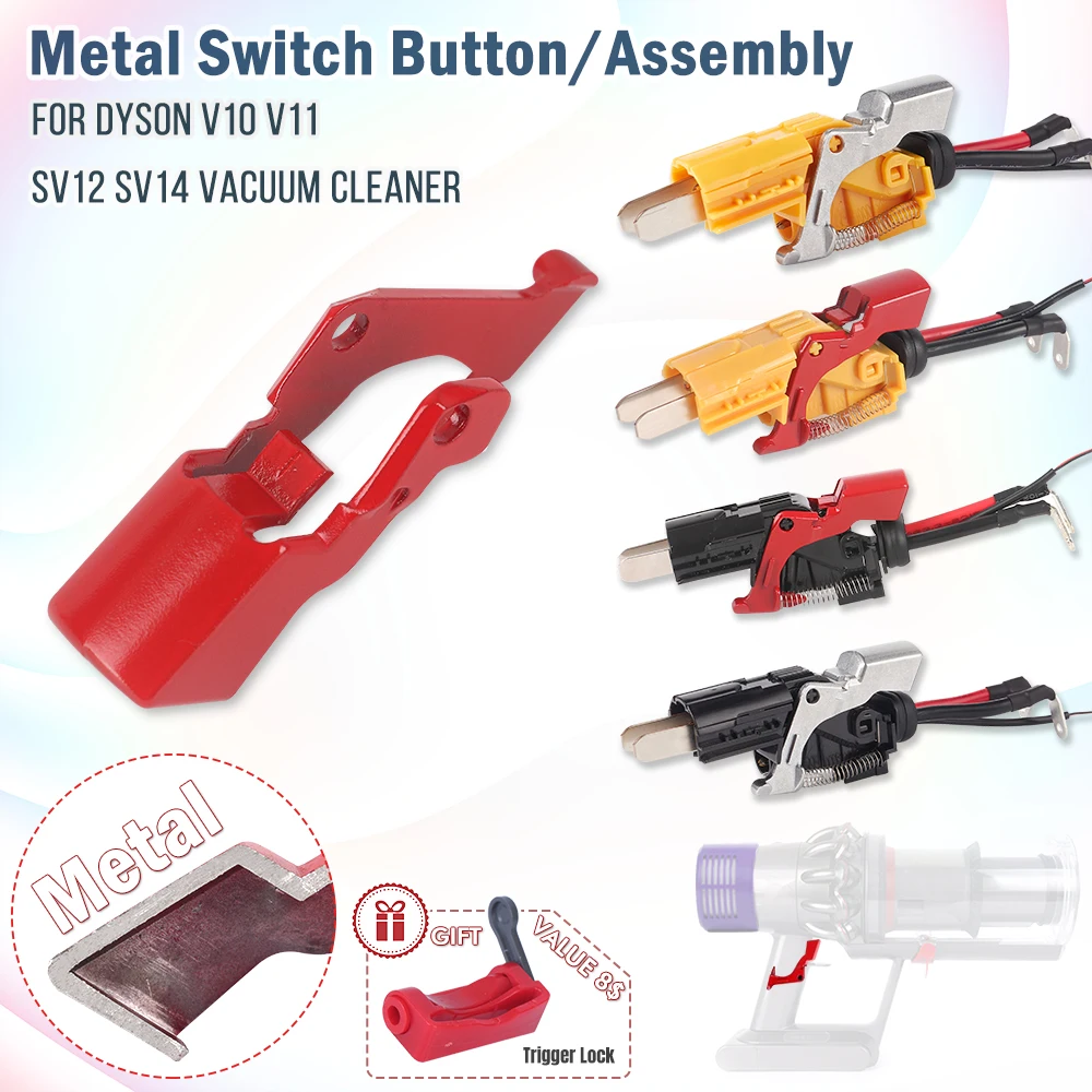 MetalTriggerReplacementforDysonV10V11SV12SV14VacuumCleaner