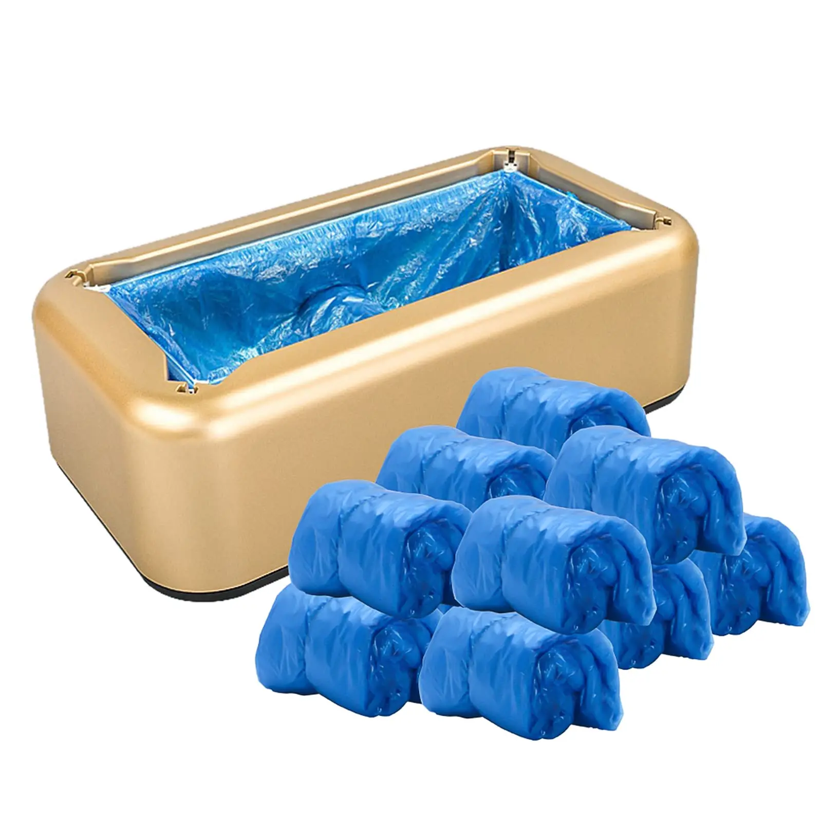 Plastic Disposable Boot Covers Shoe Covers for Home Hotel Construction Workplace Indoor Carpet Floor Protection 100Pcs