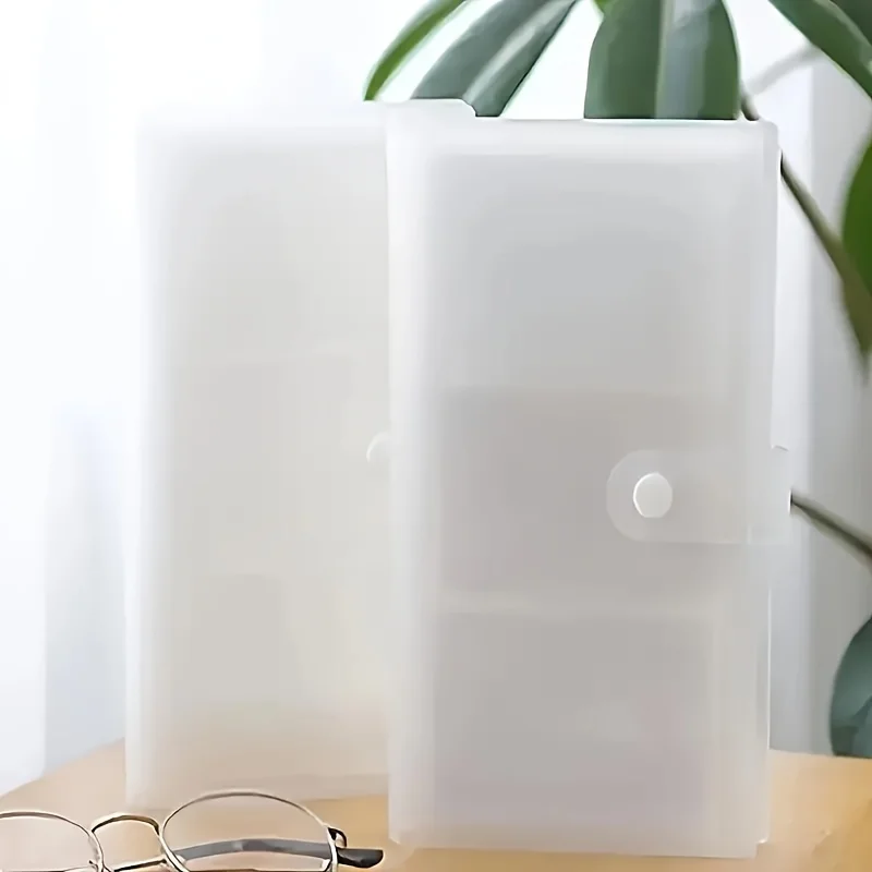 3-Inch Large Capacity 240-Card Album -Photo Organizer with 3-Grid Design Collectible Cards - Storage for Home, Office, or Travel