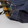 Supzoom New Arrival Top Fashion Autumn And Winter Casual Overalls Men's Fashionable Loose Fatty Multi-pocket Cargo Denim Jeans 5