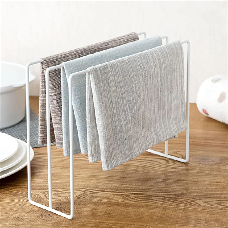 Hot Selling-Kitchen Countertop Dish Towel Drying Rack Vertical Dish Towel Support Hand Towel Support Small Towel Drying Rack,Kit 3