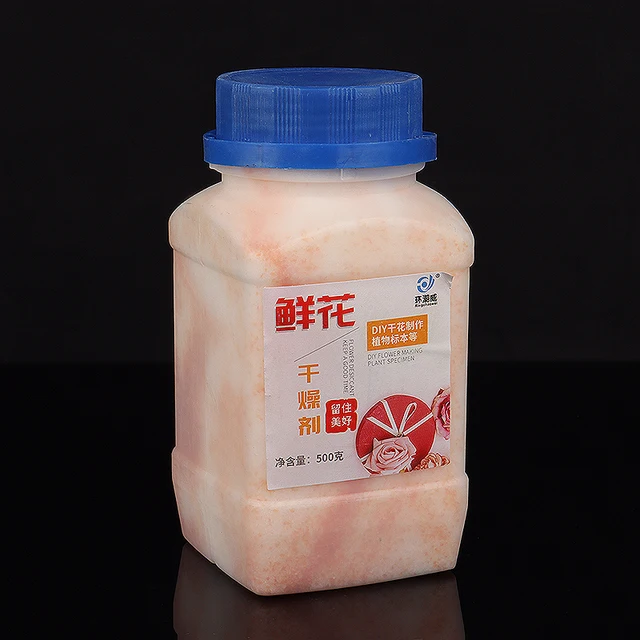 500 G Nem Mérgező Újrafelhasználható Szilikagél Homokszigetelő Kristályok Virág Szárításhoz Diy Kézműves Virágszilik Gél Nedvesség-Elnyelői - Image 5