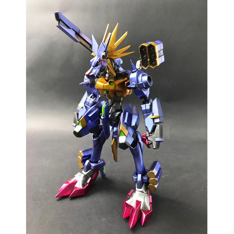 KHZONE 17CM 디지몬 어드벤처 SHF 메탈 Garurumon X Antibody 액션 피규어, PVC 모델 피겨 애니메이션 어린이 완구