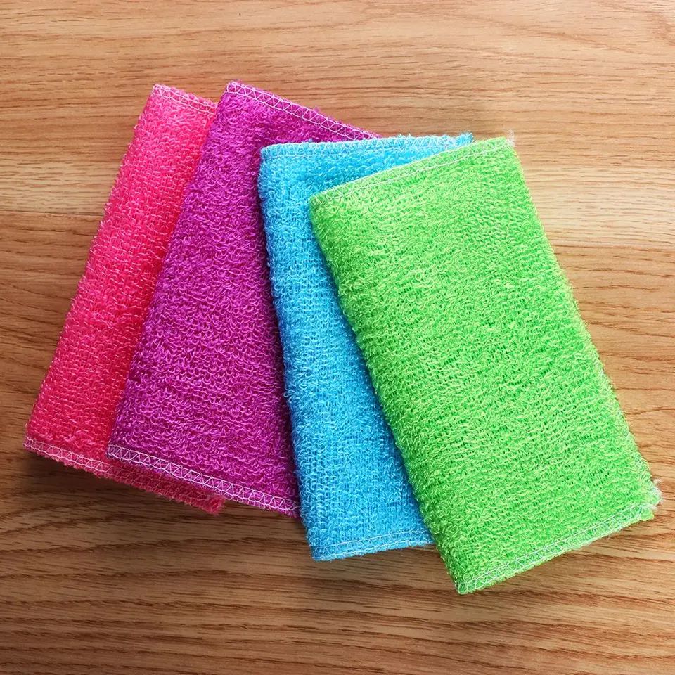 TS24direkt Strofinacci in cristallo di bambù - Asciugamani - Fibra di bambù - Asciugamani da cucina (2