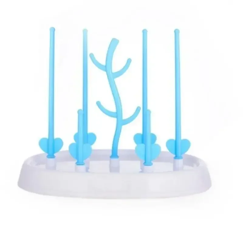 Description Picture 5 of itemHousehold Small Simple Baby Bottle Drying Rack Multifunctiona Tree Shape Secure Milk Bottle Dry Airing Shelves Storage Organizer