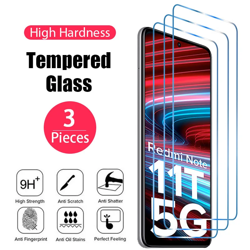 

3Pcs Protective Glass for Xiaomi Redmi Note 11 10 9 Pro 10S 9S 8 Camera Screen Protector For Redmi 9C NFC 9T 9A 9AT 10C Glass