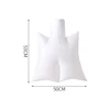 1x Portable Hair Dryer Down Jacket Fast Dryer Bag For Home Travel Business Down Jacket Quick Dry Clothes Bag Pouch -White 4
