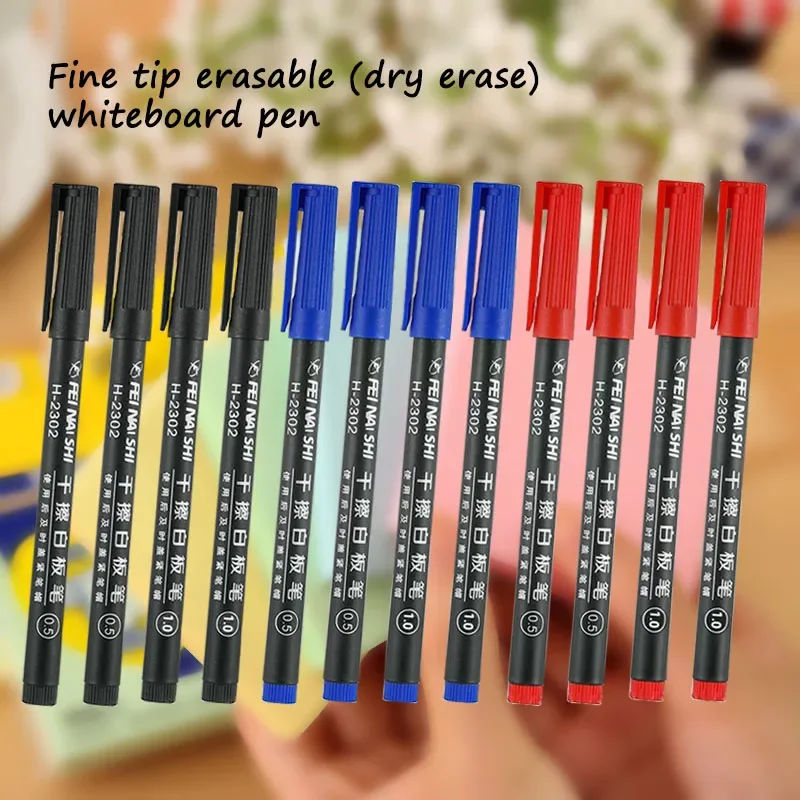 School Pen with Eraser | 0.5mm Fine Tip Marker Set School Pen with Eraser | 0.5mm Fine Tip Marker Set