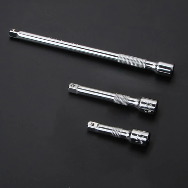 Extender Hand Extension Bar Replacement Rustproof Socket Tools 1/4 Drive 50/100/150mm Accessories Extension Rod Small Square Rod 6