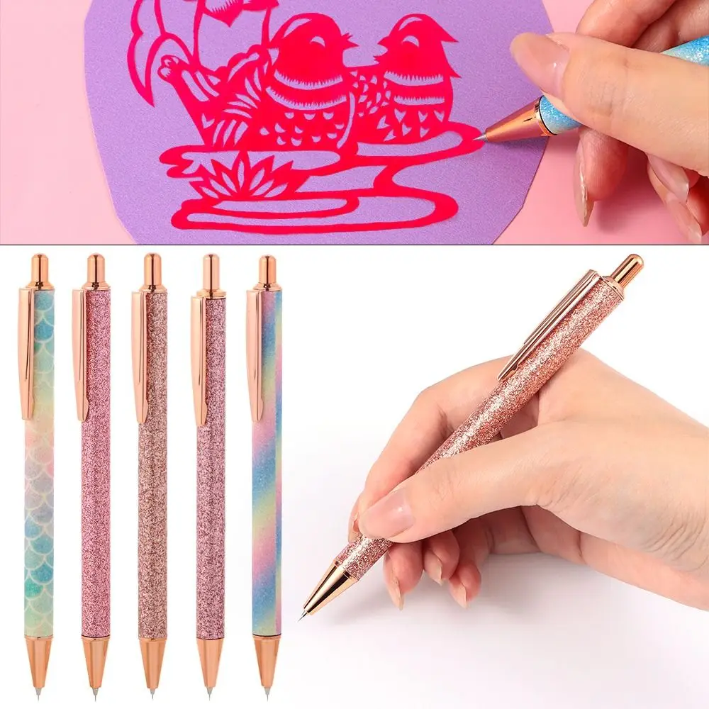 

Glitter Fine Point Vinyl Weeding Pen DIY Carving Tool Weeding Pin Pen Weeding Tool