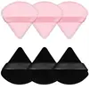 3/5/6 Pcs Triangle Powder Puff For Loose Powder Liquid Cosmetic Soft Plush Powder Puff Makeup Foundation Puff Makeup Tool 1