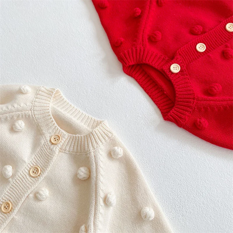 Baby Casual Basic Sweater Spring Sweater Baby Soft Cotton Clothing Boys Girls Solid Cardigan Sweaters Boy Girl Outwear