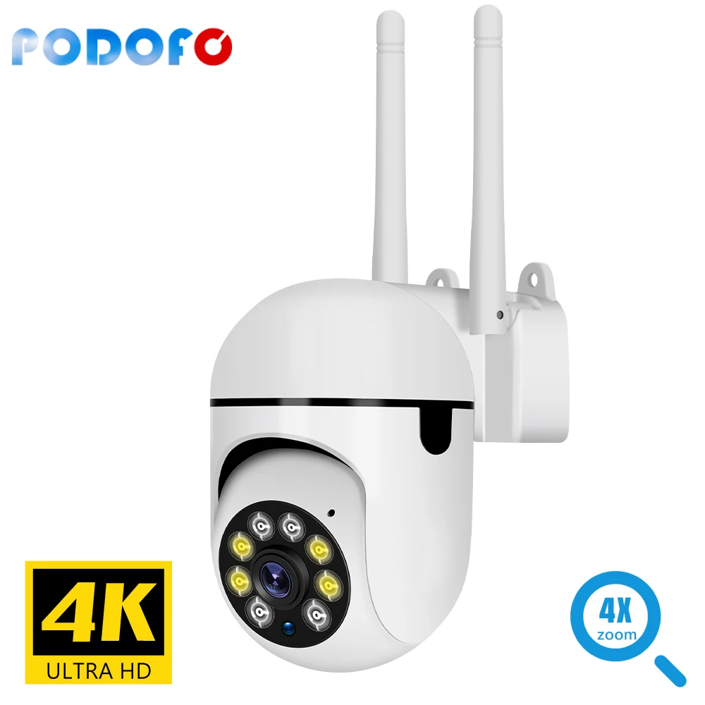 2MP Wifi / 5G IP Cameras Outdoor Surveillance PTZ Cam Security Protection CCTV Auto Tracking Night Vision Two Way Audio Download