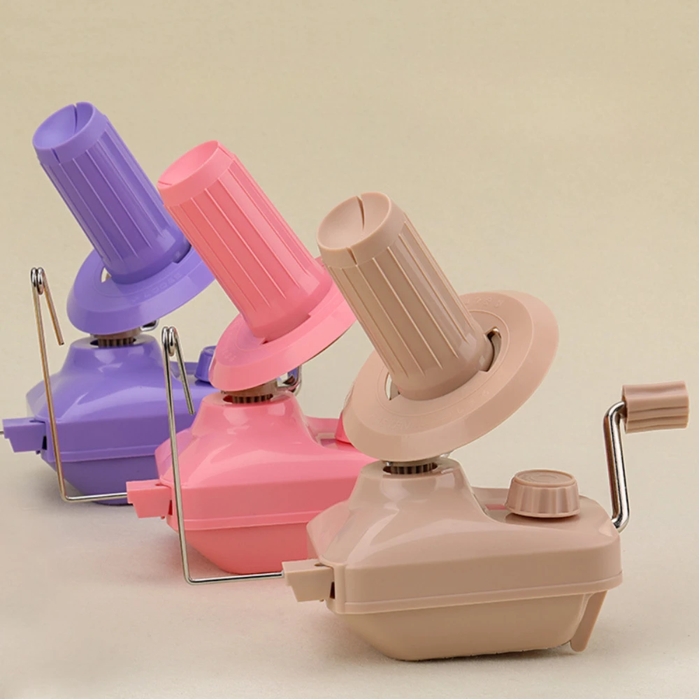 Portable Handheld Yarn and Fiber Winder