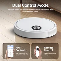App &  Remote control vacuum sweeper home large robotic wet and dry with water tank sweep mop floor smart robot vaccum cleaner 3