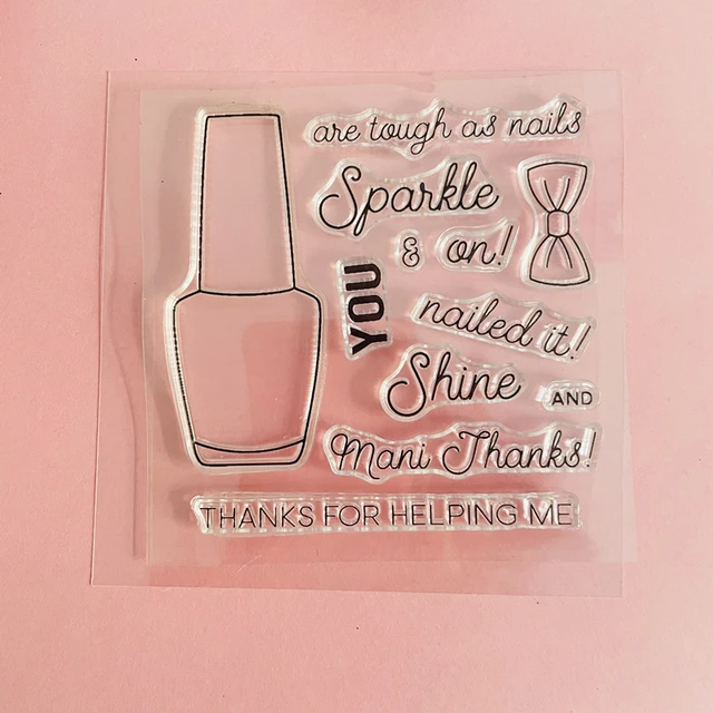 Printable Nail Polish Bottle Template