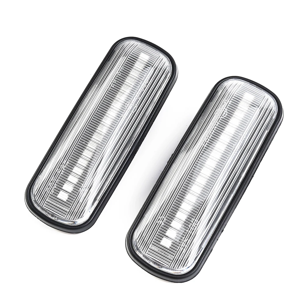 

2pcs Car Clear Lens Led Fender Side Marker Lamp Replacement Accessories For 1996-2001 Hond/a Civic EK EJ CR/V RD Amber