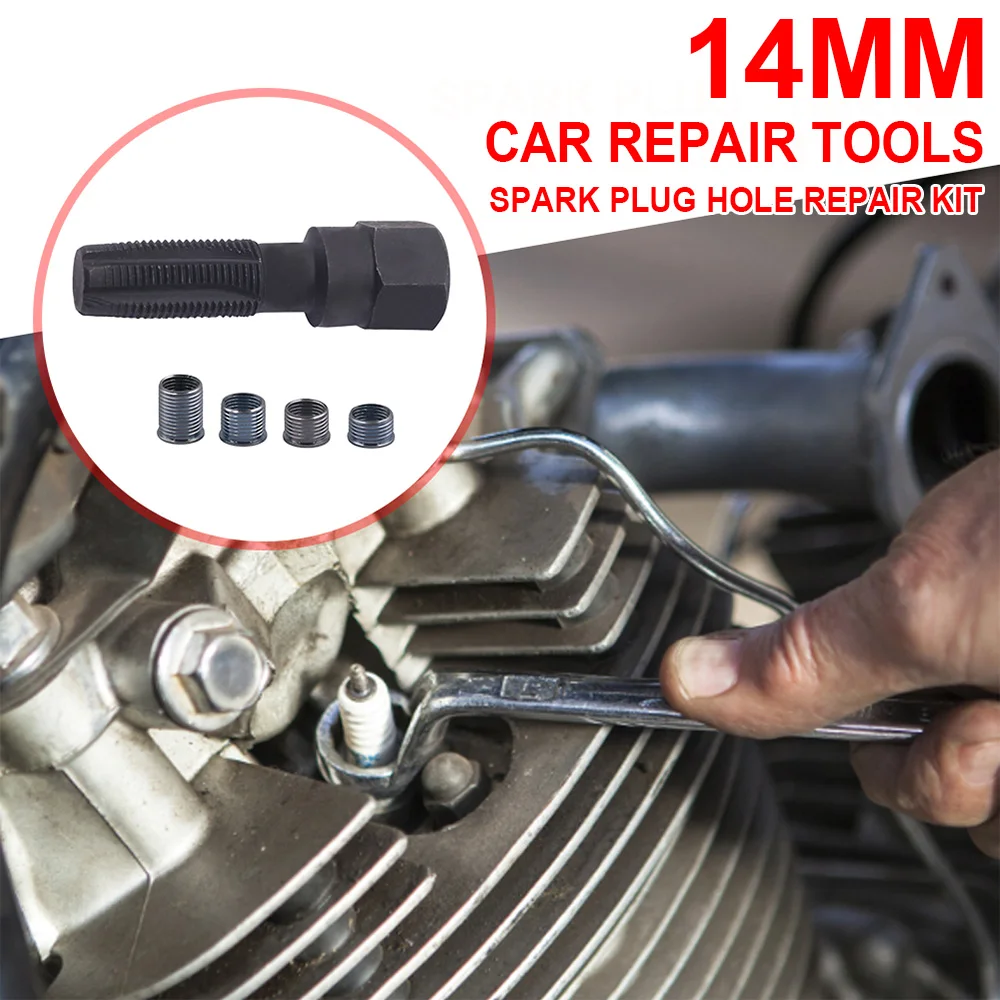 14mmCylinderHeadRethreadKitHighCarbonSteelSparkPlugThread