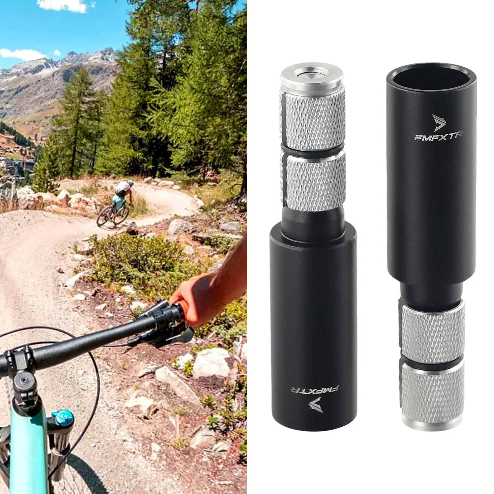 Bicycle Handlebar Extender Mountain Bike Handlebar Extender Riser Adapter Aluminum Corrosion-resistant Extension Bicycle Accessories
