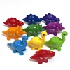 Kid Matching Letters Dinosaur Toy Toddlers Double-Sided Letters Montessori Preschool Educational Fine Motor Jigsaw Puzzle Toy 5