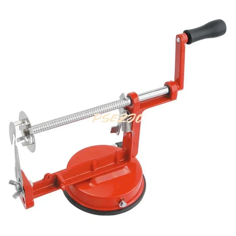 Household Manual Potato Tower Machine Stainless Steel Hand Shake Potato Multi Functional Rotating Chip Machine