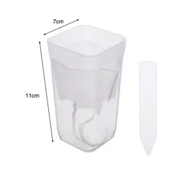 Compact Self - Watering Indoor Plant Pots with Drainage - 2PCS (Large)